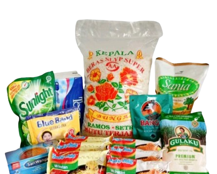eco bag with different fruits vegetables